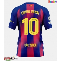Camiseta Barcelona Lamine Yamal #10 Primera Equipación 2025-26 manga corta